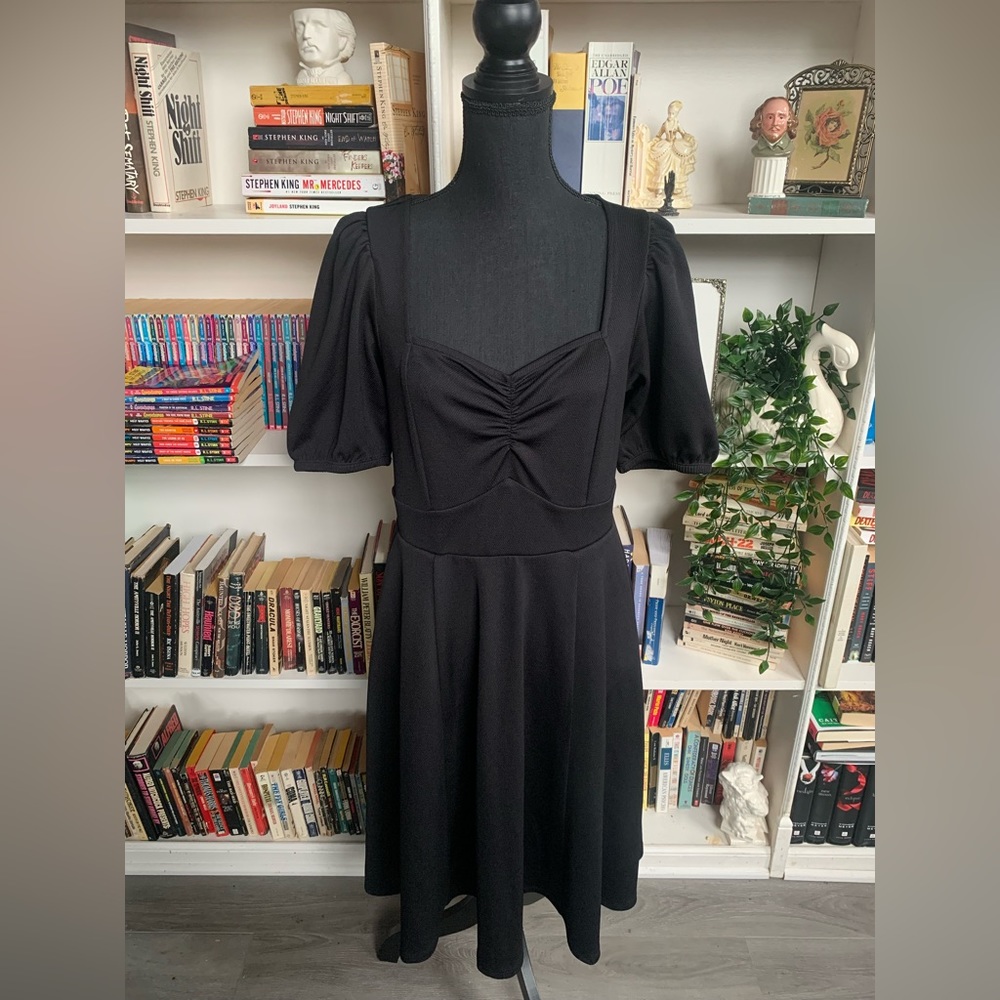 Torrid Puff Sleeve Sweetheart Dress